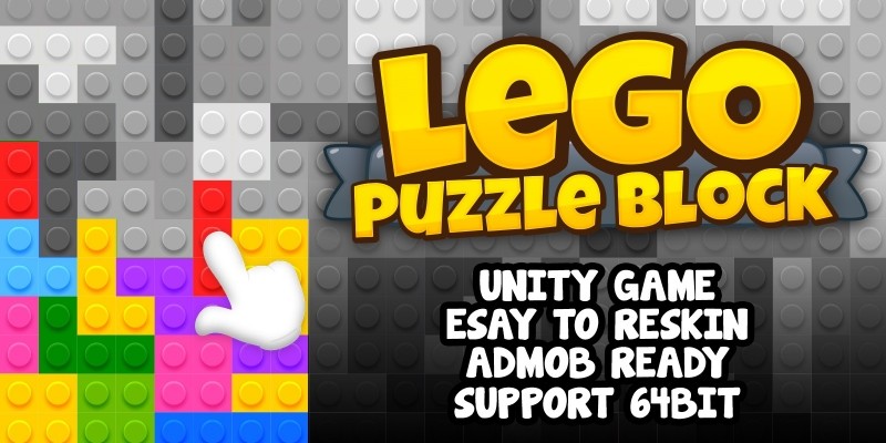 Lego Puzzle Block Game Unity Template 