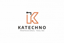Katechno K Letter Logo Screenshot 1