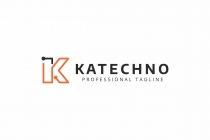 Katechno K Letter Logo Screenshot 3
