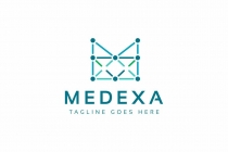 Medexa M Letter Logo Screenshot 1
