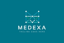 Medexa M Letter Logo Screenshot 2