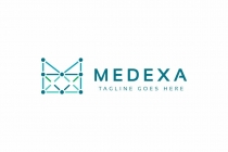 Medexa M Letter Logo Screenshot 3