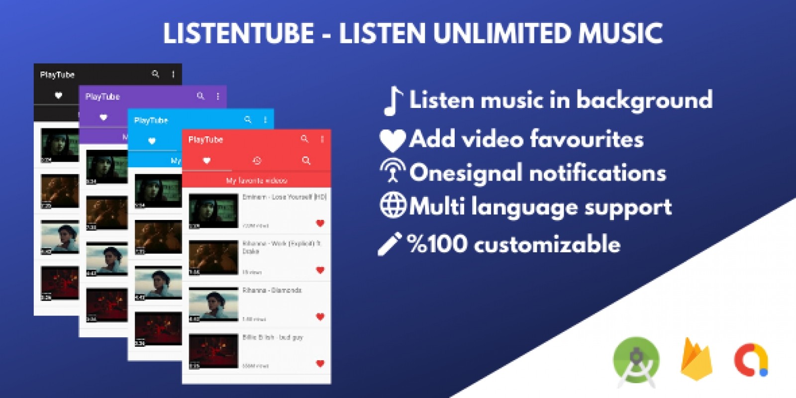 ListenTube - Android App Source Code