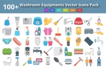 Washroom Equipment Color Vector Icon Screenshot 1