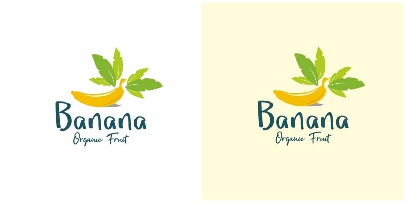 Banana Fruit Logo