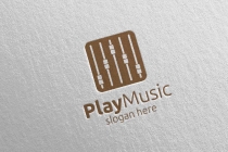 Recording Studio Music Logo with Play Concept Screenshot 5