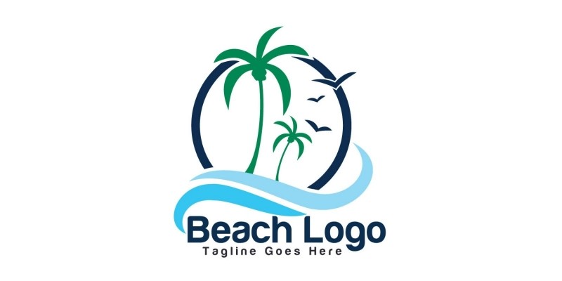 Beach Logo Design