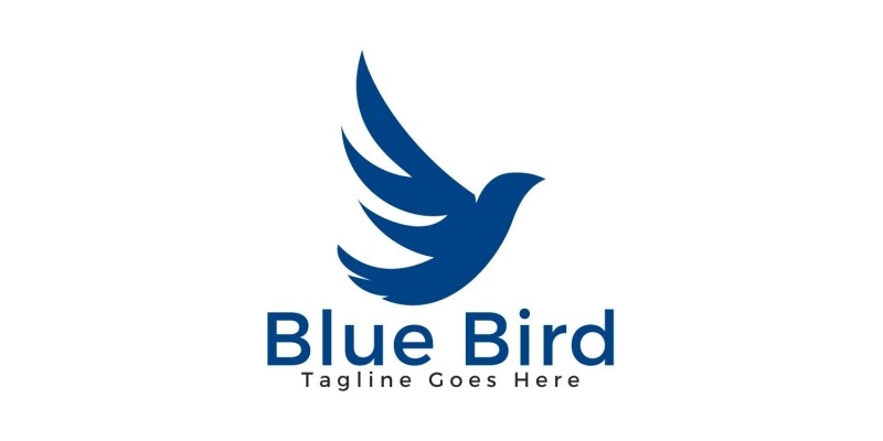 Blue Bird Logo Design