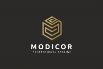 Modicor M Letter Logo Screenshot 2