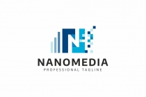 Nanomedia N Letter Logo Screenshot 1