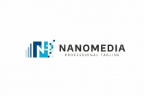Nanomedia N Letter Logo Screenshot 2