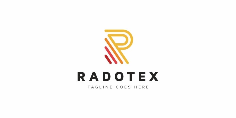 Radotex R Letter Logo