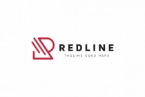 Red Line R Letter Logo Screenshot 2