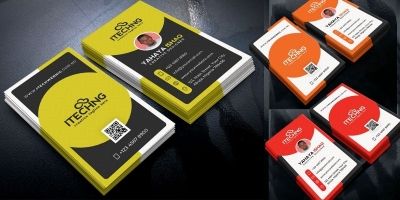 Creative And Clean Business Card