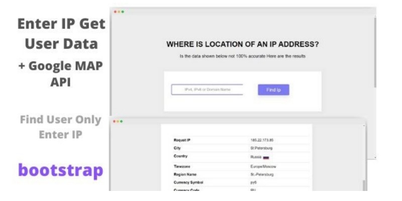Loczer - Bootstrap PHP location of an IP Address