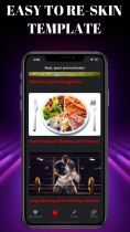 My Life Sport And Meal - iOS App Template Screenshot 5