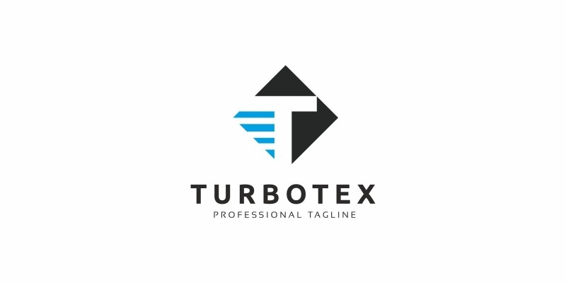 Turbotex T Letter Logo