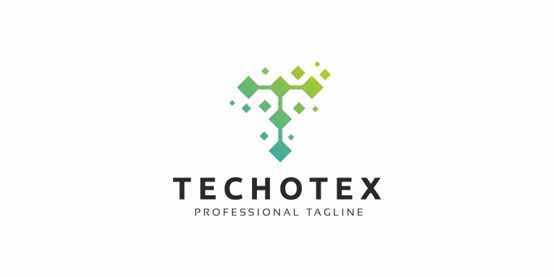 Techotex T Letter Logo