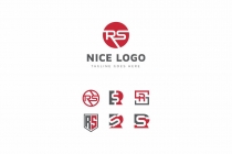 R and S Letter Set Logo Screenshot 2