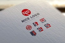 R and S Letter Set Logo Screenshot 3