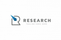 Research R Letter Logo Screenshot 2