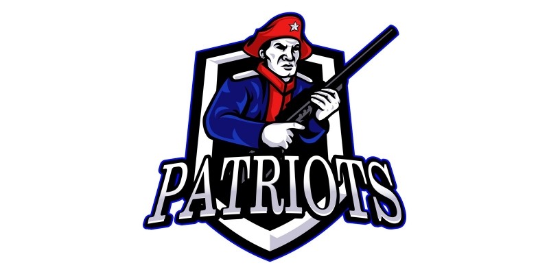 Patriots Mascot Logo