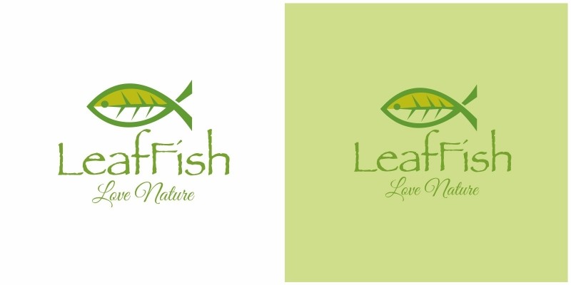 Leaf Fish Logo