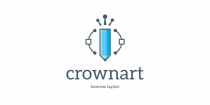 Crown Art Logo Template Screenshot 1