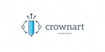 Crown Art Logo Template Screenshot 2