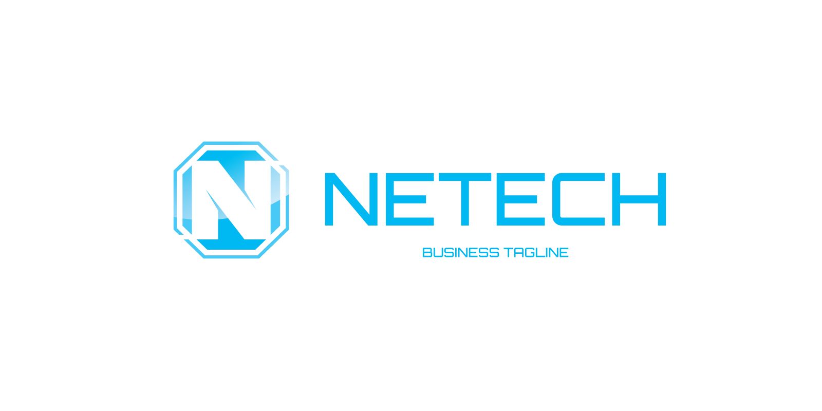 Netech - Modern Letter N Logo Template by Ardies | Codester