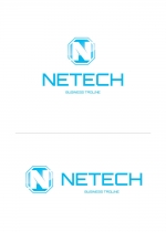 Netech - Modern Letter N Logo Template Screenshot 3