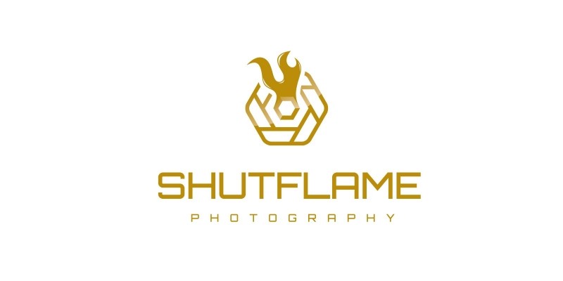 Shutter Flame Photography Logo