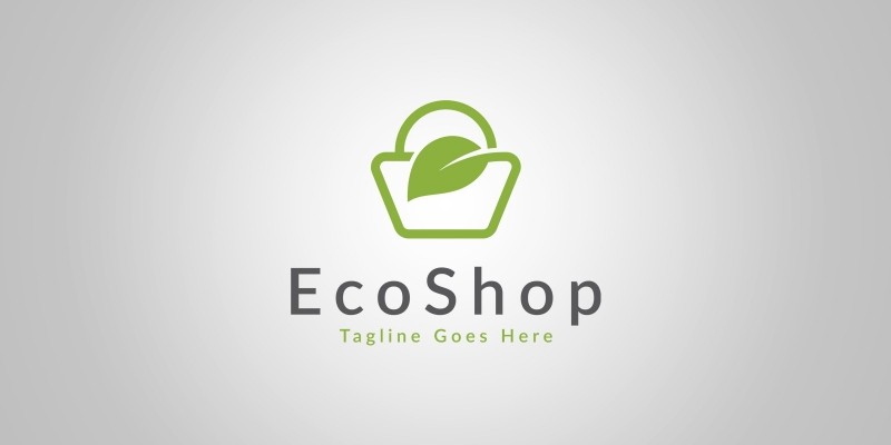 Eco Shop Logo Template