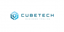 Cube Tech Hexagon Logo Template Screenshot 2