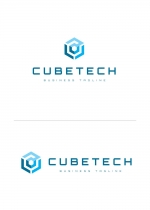 Cube Tech Hexagon Logo Template Screenshot 3
