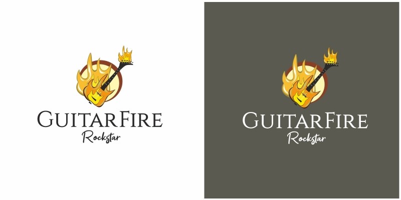 Guitar Fire Logo