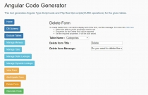 PHP Rest Api And Angular TypeScript Code Generator Screenshot 4