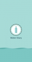 Water Drinking Reminder - Android App Template Screenshot 1