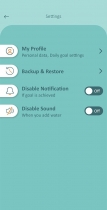 Water Drinking Reminder - Android App Template Screenshot 13
