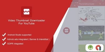Video Thumbnail Downloader - Android App Template