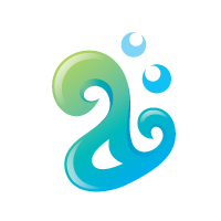 Aquatic - Letter A Logo Template