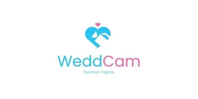 Wedding Camera Logo Template