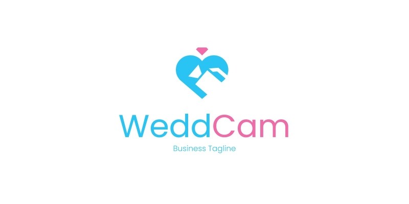 Wedding Camera Logo Template