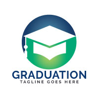 Graduation Cap Logo Design