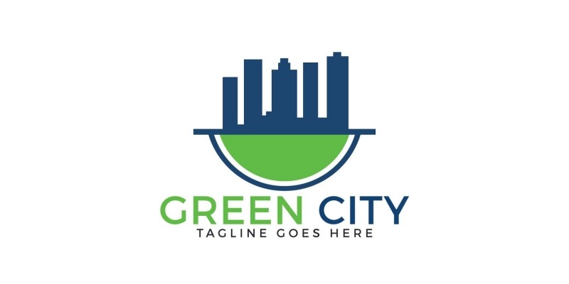 Green City Logo Design