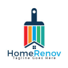 Home Renovation Logo Design