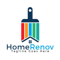 Home Renovation Logo Design