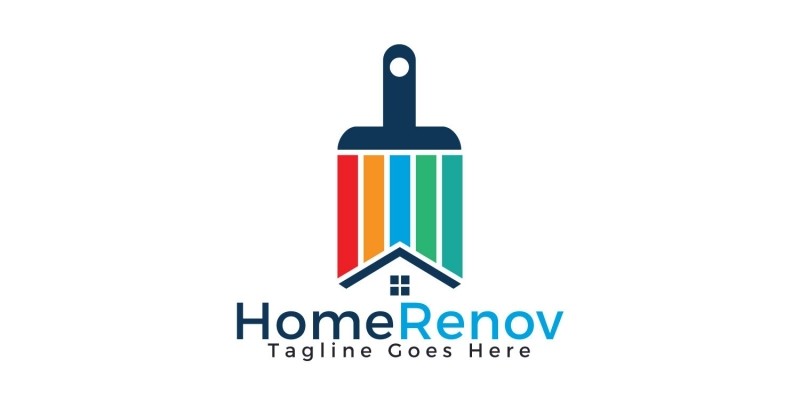 Home Renovation Logo Design