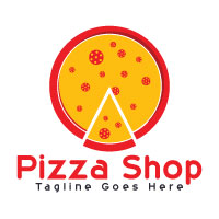 Pizza Shop Logo Design