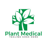Plant Medical Logo Design